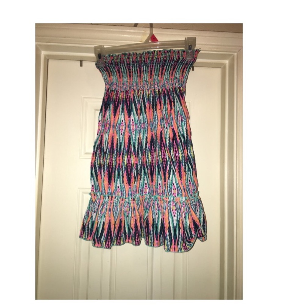 Strapless dress